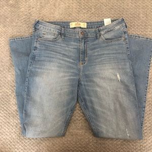 Hollister high-rise rip  jeans